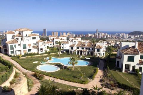 Sierra Cortina Apartamento Con Vistas Al Mar Lägenhet Finestrat Exteriör bild
