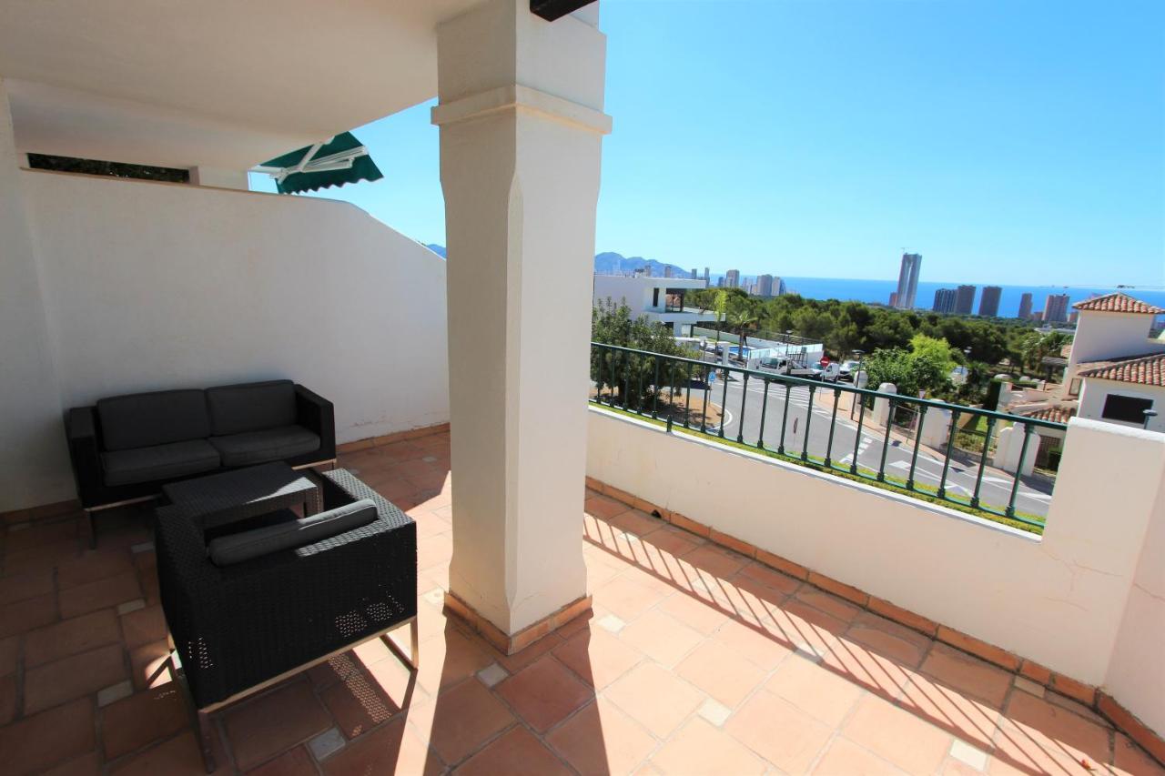 Sierra Cortina Apartamento Con Vistas Al Mar Lägenhet Finestrat Exteriör bild